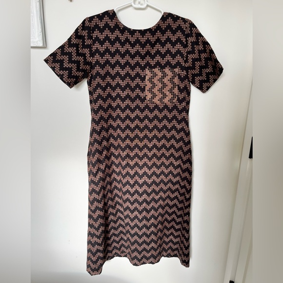 Ace & Jig Eddie dress in Black Herringbone - Picture 1 of 4